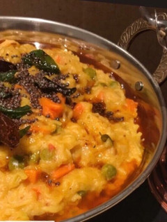 A picture of Sambhar Sadam.