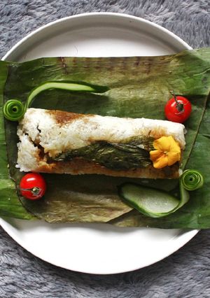 Foto resep Nasi Bakar Ati Ayam Kecap Pedas