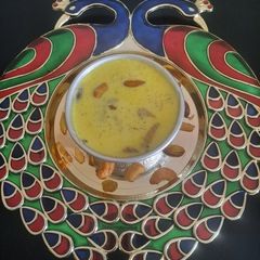 A picture of Poha kheer.