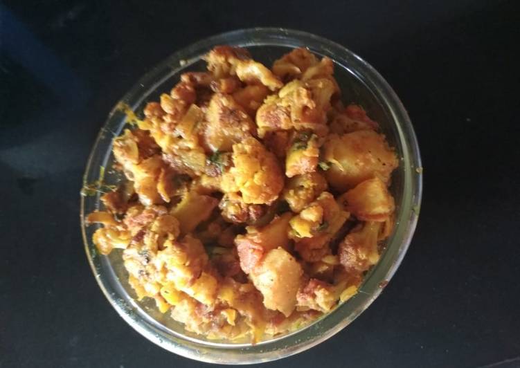 Recipe of Super Quick Homemade Cauliflower curry