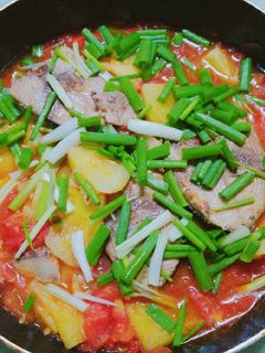 Hình của món Cá ngừ kho khóm.