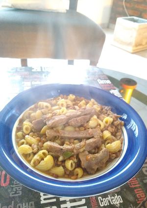 Una foto de Lentejas en casa