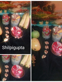 चिया फ्रूट एंड नट सैलेड रेसिपी मुख्य फोटो