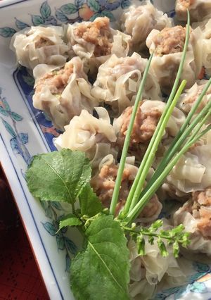 A picture of Pork Shaomai with Scallop.