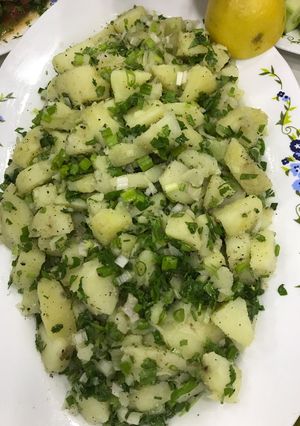 صورة لوصفة سلطة بطاطا