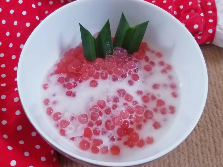 Cara Gampang Membikin Resep Bubur Mutiara Maizena yang  Bikin Ketagihan Anti Ribet, Bisa Manjain Lidah