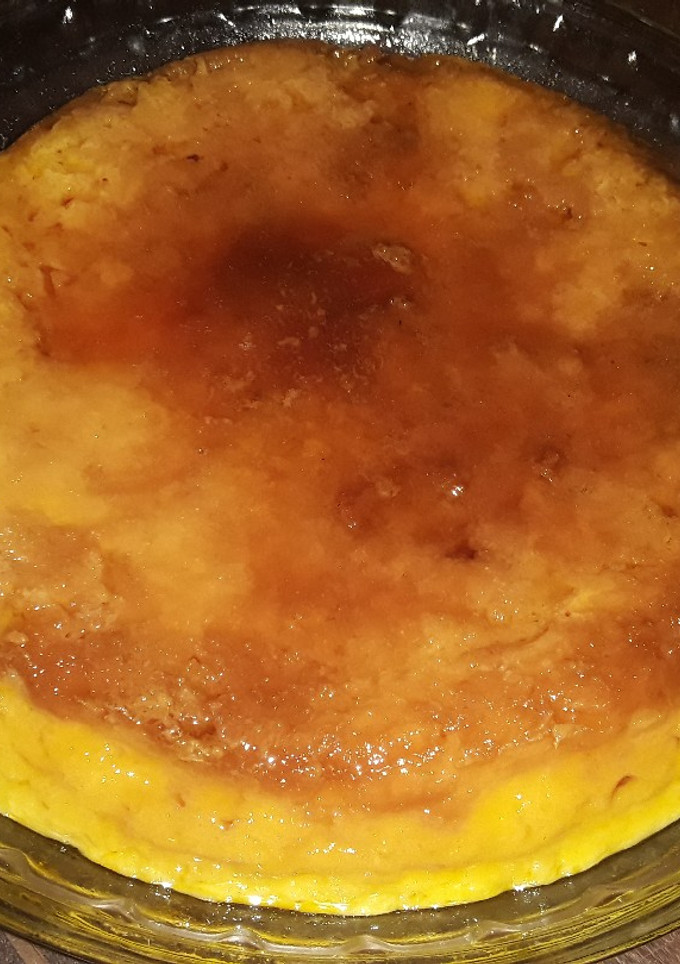Una foto de Budín de Pan 😋(hecho en microondas)