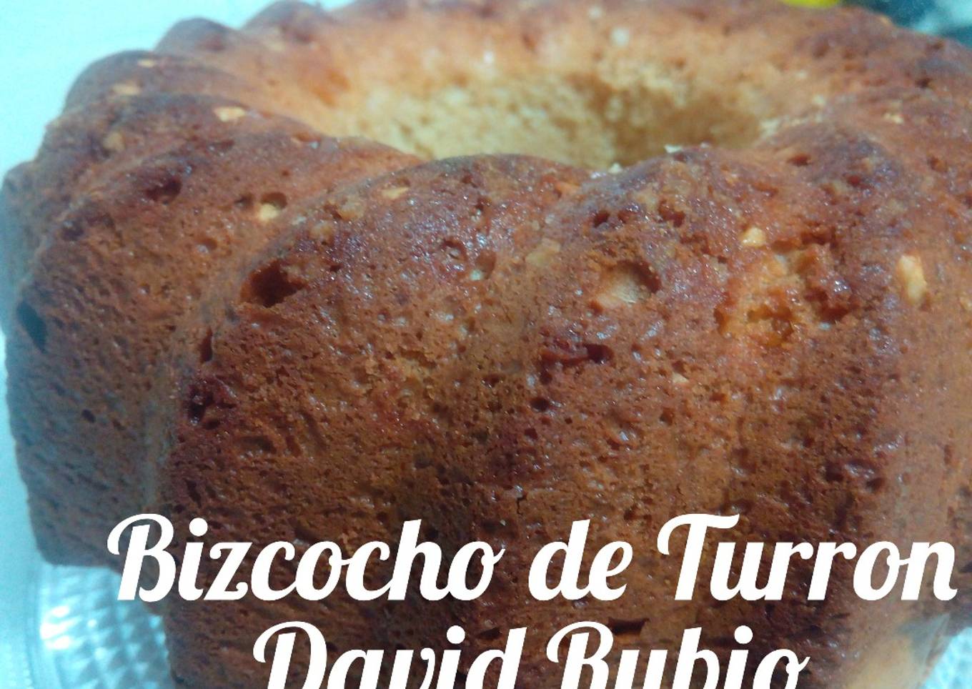 Bizcocho de Turrón