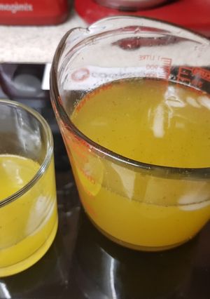 A picture of Saffron Ginger Lemonade 😍.