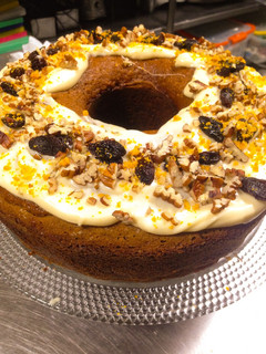 Una foto de Torta de zanahoria (Keke)