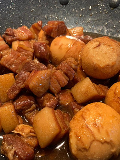 Foto resep Harwin's fav: babi kecap samcan dengan telur