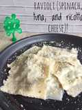 Week 30 GA 3 : Ravioli! (Isi Bayam, Tuna, dan Keju Ricotta)