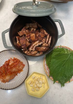 韓式烤五花肉 的食譜成品照片