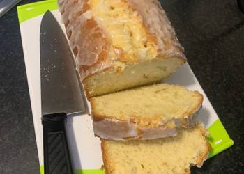 How to Cook Delicious Glazed lemon cake