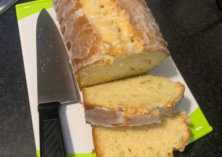 Step-by-Step Guide to Make Favorite Glazed lemon cake