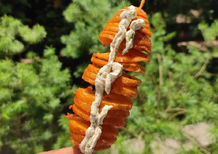 Twisted potato