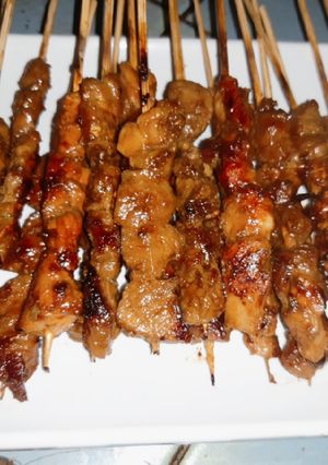 Foto resep Sate ayam bumbu simpel