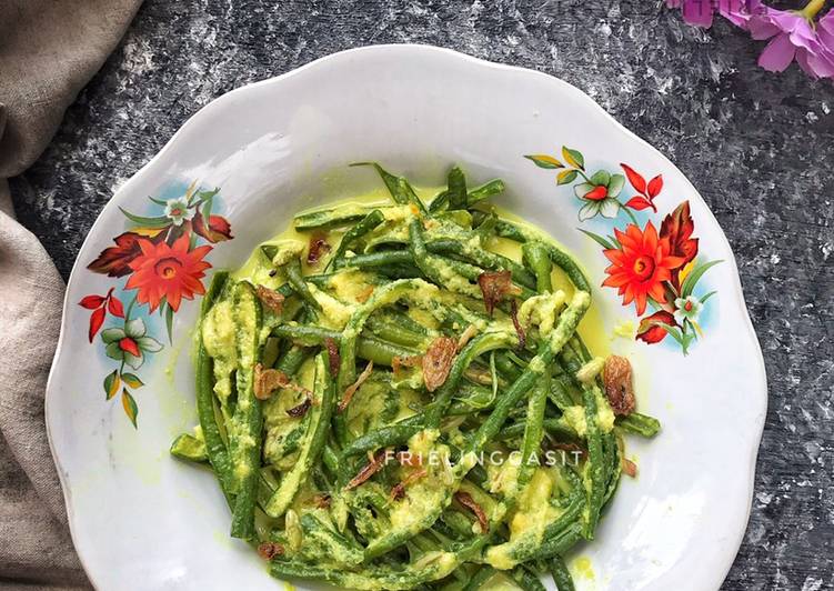 Resep Bumbu Dapur Jukut bejek/ plecing kacang panjang
