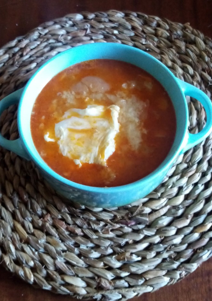 Una foto de Sopa de ajo, o sopa castellana
