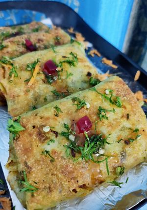 सूजी पॉकेट (Suji pocket recipe in Hindi) रेसिपी मुख्य फोटो