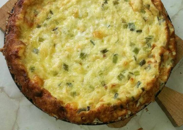 How to Prepare Homemade Crustless quiche