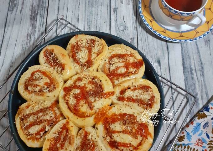 Cara Membuat Pizza Roll / Pizza Gulung Anti Gagal