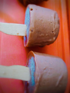 A picture of Ice Cream Made with Happy Happy Biscuits.