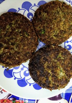 Una foto de Hamburguesas de lentejas y avena