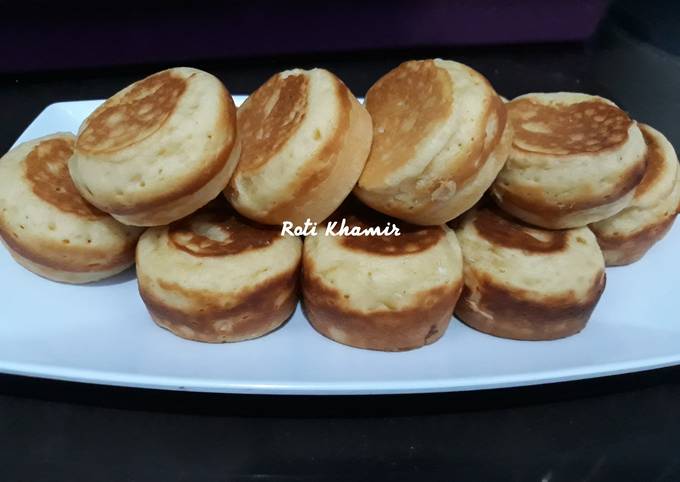 Roti khamir menul/empuk