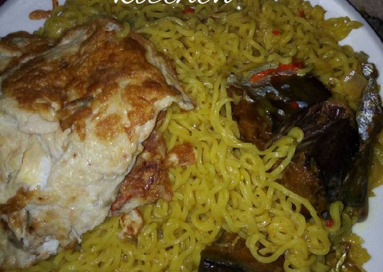 Steps to Make Great Indomie and Egg with Titus Cooking Basics for Beginners