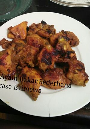 Foto resep 9. Ayam Bakar Teflon Simple