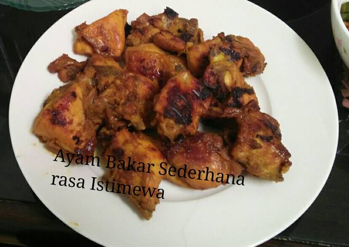 9. Ayam Bakar Teflon Simple