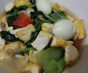 Resep mudah Tumis Tahu Telur Pakcoy Gurih Mantul