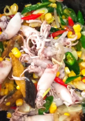 Foto resep Cumi tongkol cabe ijo endesss