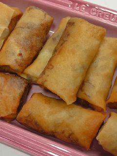 A picture of Fried Spring Rolls.