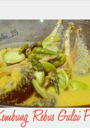 Foto resep Kembung Rebus Gulai Petai