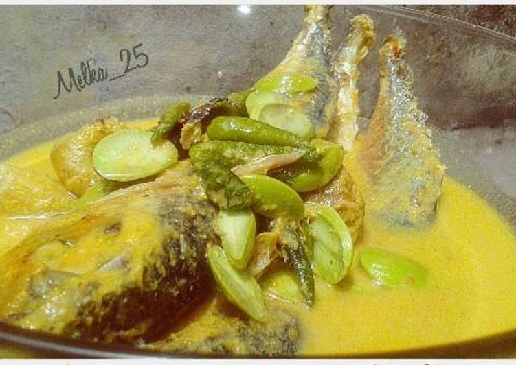 Bahan-bahan Kembung Rebus Gulai Petai yang nikmat Untuk Jualan