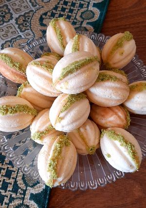 عکسی از دستور شیرینی گردو روسی