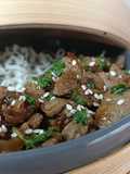 🌱Protéines végétales texturées sauce Teriyaki au caramel