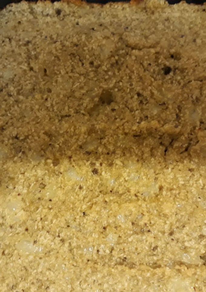 Una foto de Torta de banano keto