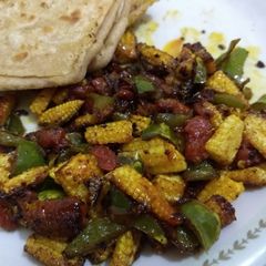A picture of Chilli babycorn.