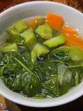 Sayur Bening (Sayur Kunci / Sayur Bayam)