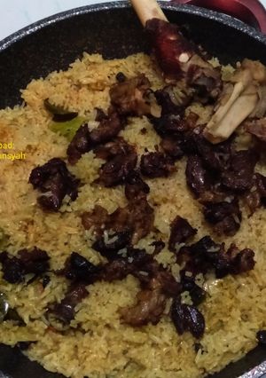 Foto resep Nasi kebuli kambing no ribet