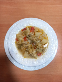 Una foto de 188. Alcachofas con patatas