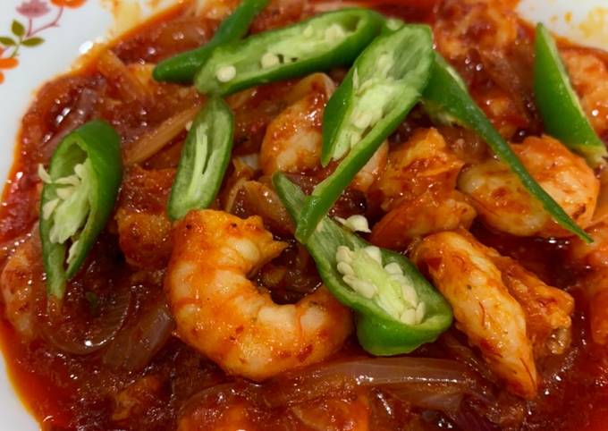 Sambal udang mudah