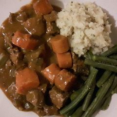 A picture of Beef & carrot stew (slow cooker).
