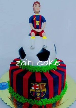 صورة لوصفة كيكة برشلونه