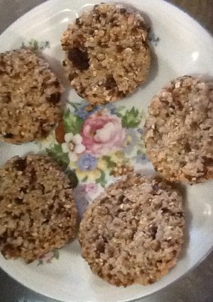 Una foto de Galletas de avena sin horno