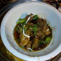 A picture of Chicken karahi.
