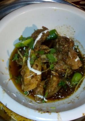 A picture of Chicken karahi.